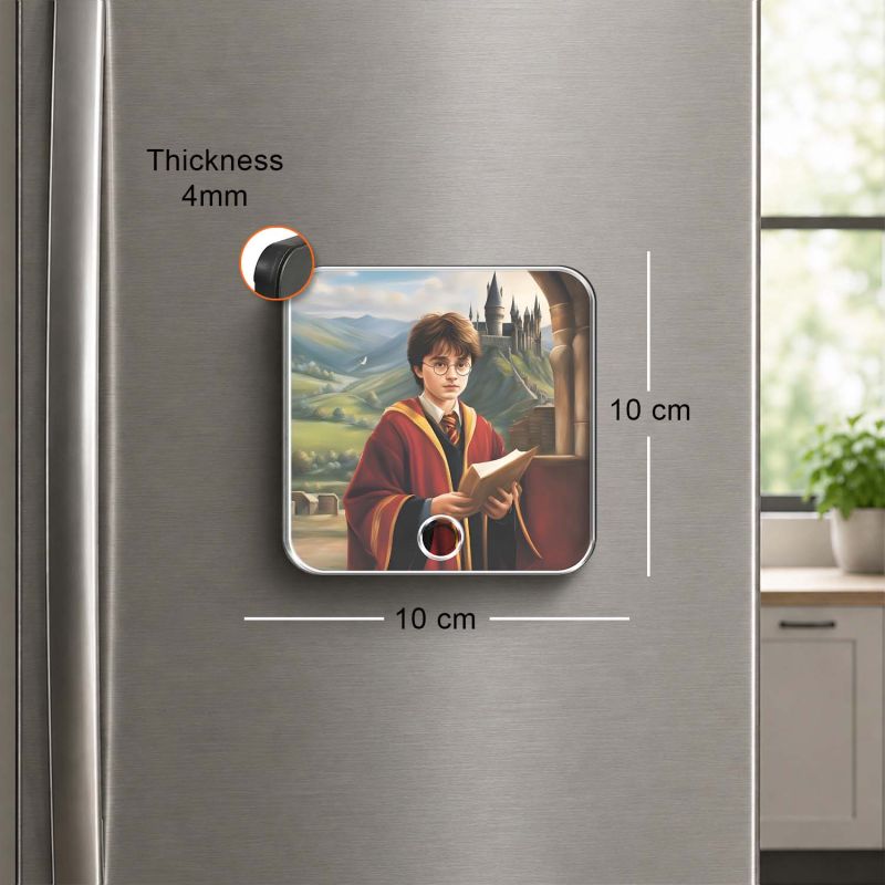 Musical Fridge Magnet Harry Porter Theme Return Gift for Kids Birthday Gift for Harry Porter Fans Fantasy Fan Gift for Boys & Girls, Birthday Gift